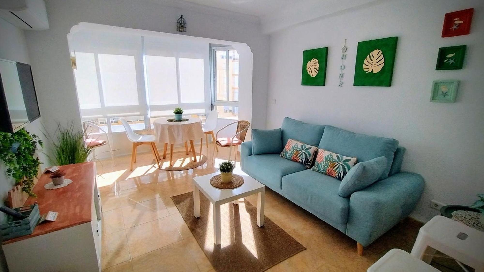 Hoja Cala Apartment アルガロボ・コスタ エクステリア 写真
