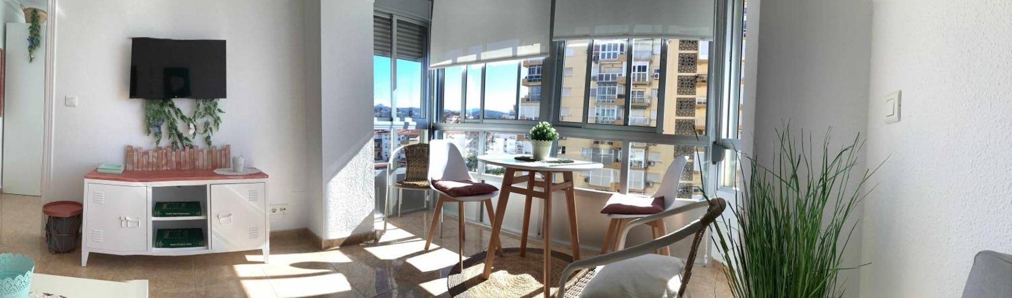 Hoja Cala Apartment アルガロボ・コスタ エクステリア 写真