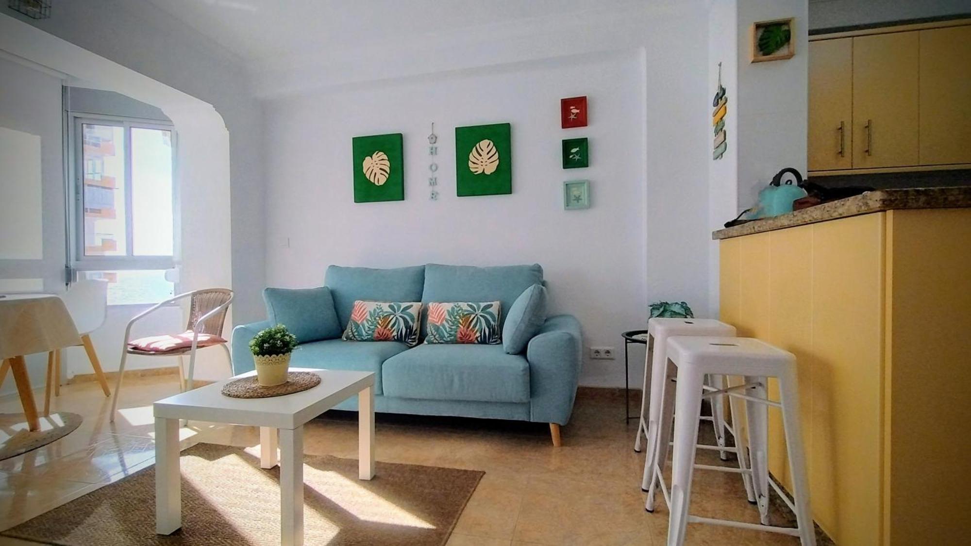 Hoja Cala Apartment アルガロボ・コスタ エクステリア 写真